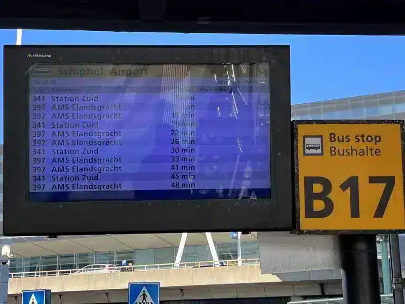 Bus Amsterdam Flughafen Express